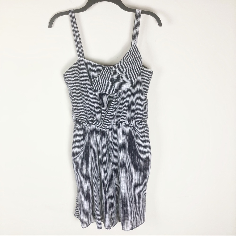 RACHEL Rachel Roy | Striped Ruffle Dress
